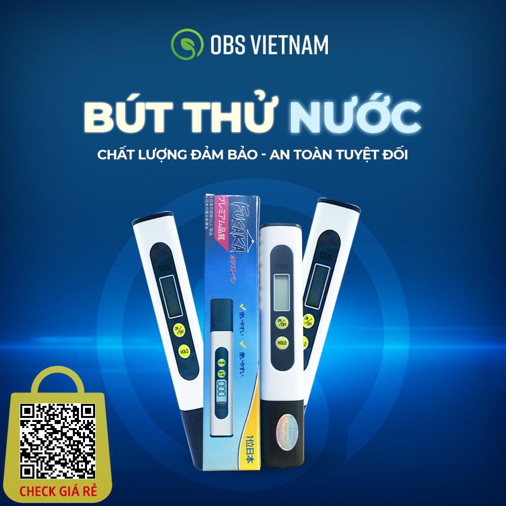 Mã giảm 50 Bút Thử Nước Sạch FUSAKA Nhật Bản Bút TDS Kiểm Tra Chất