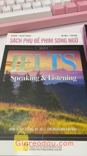 Giảm giá [Mã giảm 50%] Combo 2 Sách IELTS: Sách Phim Song Ngữ Vua Sư Tử & Từ Vựng Listening & Speaking Và Sách IELTS Từ Vựng Và Kỹ Thuật Đọc. Đóng gói sản phẩm chắc chắn, giao hàng nhanh, nv hỗ trợ nhiệt tình,. 