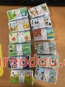 Giảm giá Flashcard Tiếng Anh IELTS A (550 từ) – 3 loại giấy. Giao hàng khá nhanh, hình vẽ in rõ nét và cute , còng dễ tháo ra lắp. 