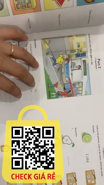 Giảm giá Sách Cambridge Starters in gộp 1234. Giấy mềm mịn xịn màu sắc đẹp! Mình mua đúng sách cần! Có quét. 