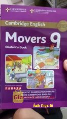 Giảm giá Sách Cambridge Young Learner English Test Movers 9: Student Book 9781316607220. Hàng ok ,. . 