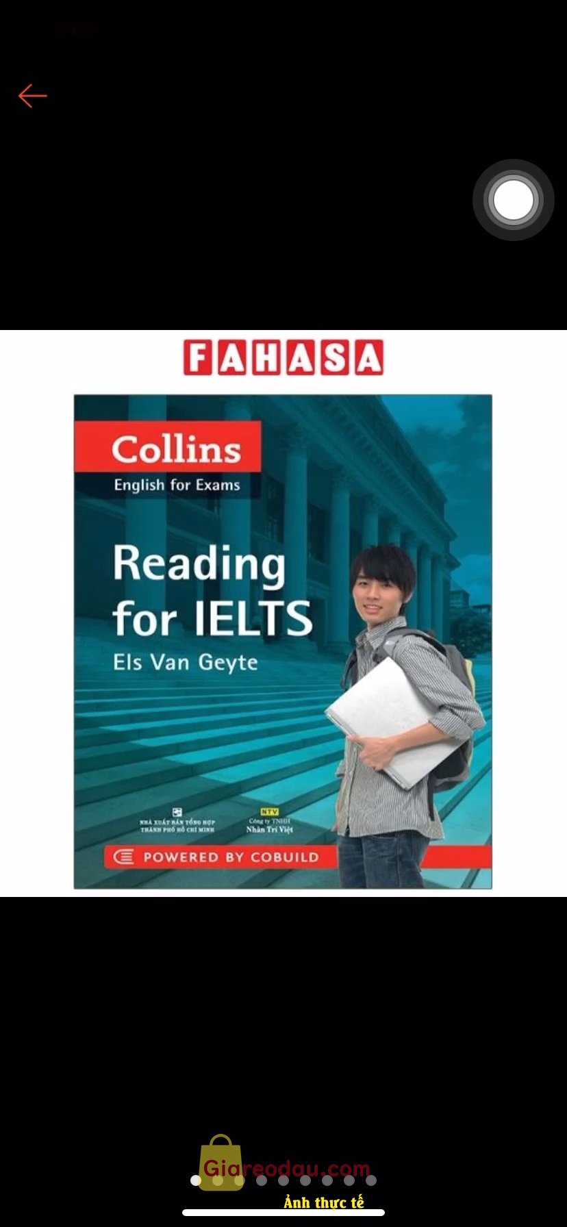Giảm giá [Mã giảm 36%] Sách Collin Reading For IELTS (Tái Bản 2023) Bìa mềm. Shop nhiệt tình nên mua nha. tạm ổn. . 