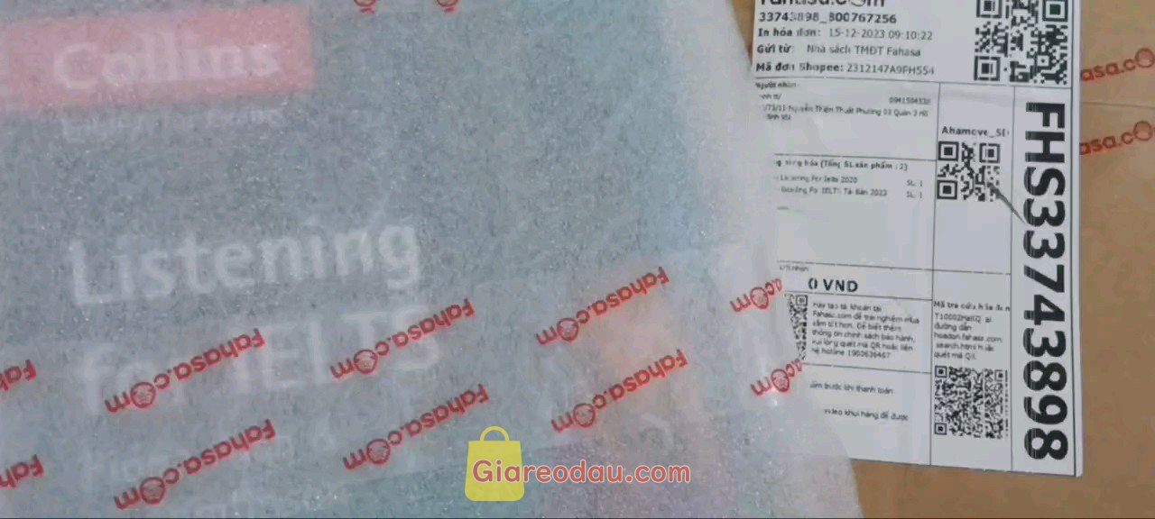 Giảm giá [Mã giảm 7%] Sách Collins Listening For IELTS (2020). Phải nói là 10 điểm . Giao nhanh kinh khủng. Sách đẹp thơm ngon mlem. 