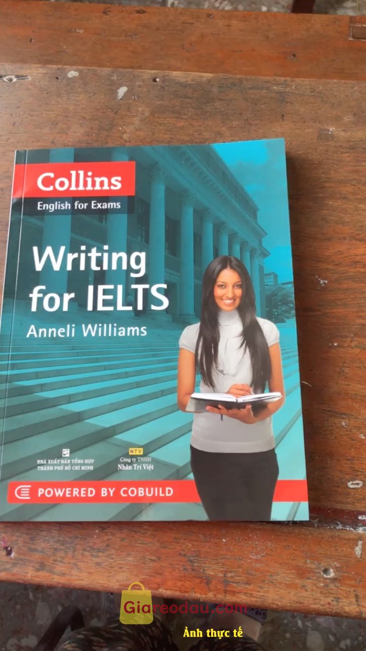 Giảm giá [Mã giảm 20%] Sách Collins Writing for IELTS. Một quyển sách hữu ích để rèn luyện kỹ năng viết ielts. Sách. 