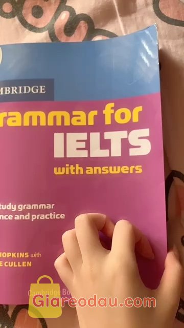 Giảm giá [Mã giảm 44%] Sách Grammar For IELTS Tặng Kèm Audio. Tui thấy sách rất hay, có nhiều btap dạng ielts cho mk làm. Vừa làm. 