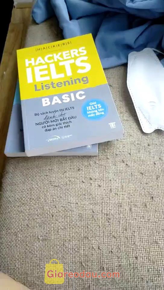 Giảm giá [Mã giảm 25%] Sách Hacker IELTS Basic: Reading + Listening + Writing + Speaking (Combo 4 cuốn). Cảm ơn shop! Sách rất đẹp, shop nhiệt tình chu đáo. Lần đầu đặt. 