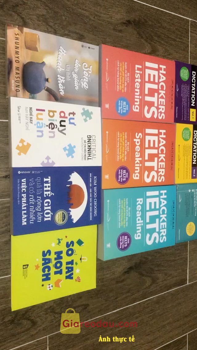 Giảm giá [Mã giảm 25%] Sách HACKERS IELTS: Reading (Tái Bản Mới Nhất Dòng sách ngoại ngữ GAMMA). sách đẹp , đóng gói cẩn thận lắm ạ . Xứng đáng 5 sao nha jifjoufvj.. 