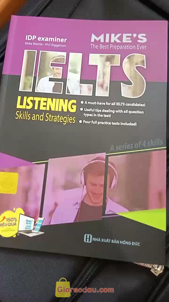 Giảm giá [Mã giảm 28%] Sách Ielts Listening Skills And Strategies Dành Cho Người Luyện Thi Ielts Học Kèm App Online. . 