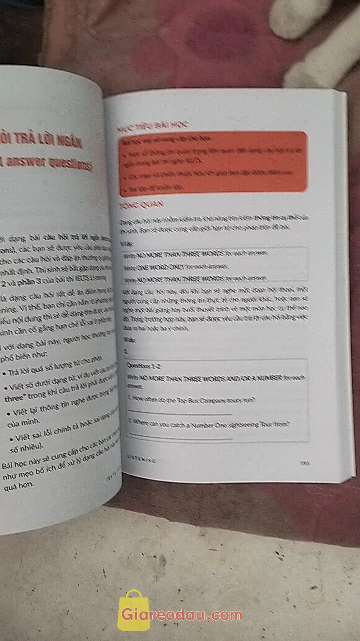 Giảm giá [Mã giảm 32%] Sách IELTS Từ A Đến Z - Listening. Gói hàng cẩn thận , giao nhanh , sách hay , nhưng sách này chỉ dành. 