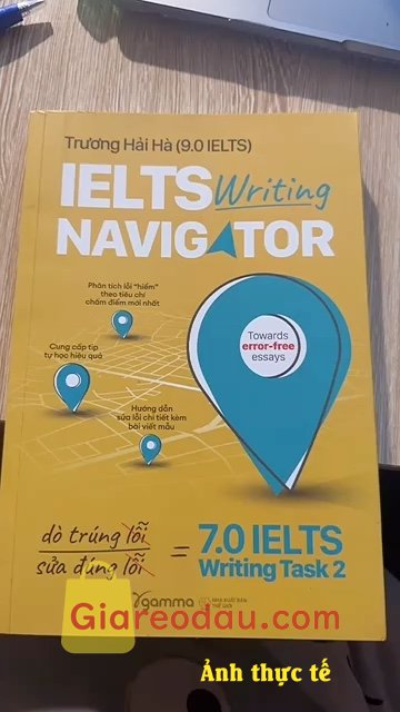 Giảm giá [Mã giảm 20%] Sách IELTS Writing Navigator. Quyển sách có 14 units, chia ra các phần đọc khá dễ hiểu. Phù hợp. 