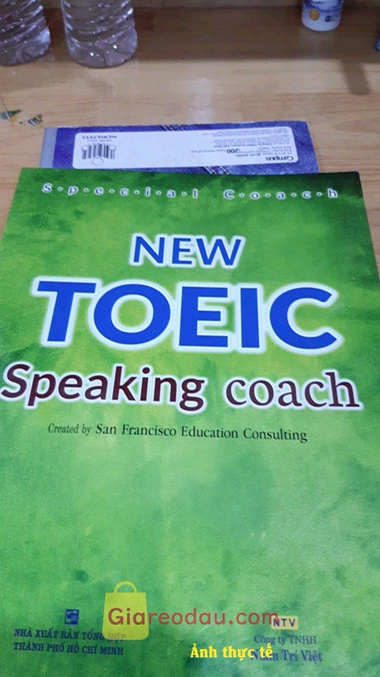 Giảm giá [Mã giảm 20%] Sách New Toeic Speaking Coach (Kèm CD) NTV. Sách ko bị lỗi giao hàng đầy đủ đóng gói kĩ càng , hình ảnh chỉ. 