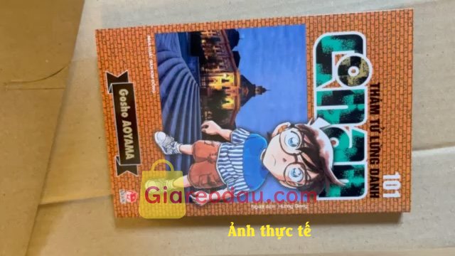 Giảm giá [Mã giảm 3%] Sách Thám Tử Lừng Danh Conan - Tập 101. Shop giao siêu nhanh luôn nhé mọi người, tui đặt đêm khuya ngày 15. 