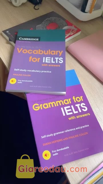 Giảm giá [Mã giảm 30%] Sách Từ vựng luyện thi IELTS - Vocabulary for IELTS (song ngữ). Giao hàng nhanh đóng gói kỹ, sách đã được cải biên so với bản. 