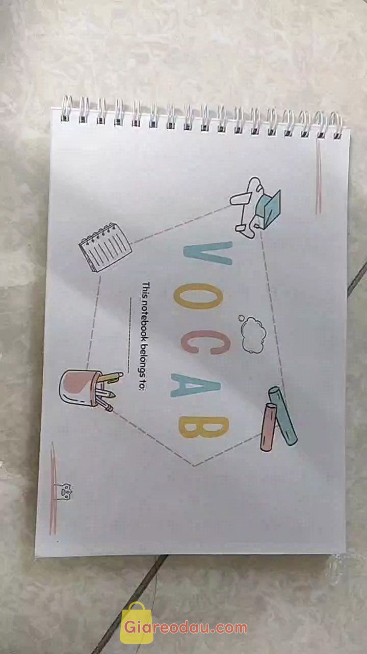 Giảm giá Sổ Vocabulary Sổ từ vựng IELTS, Tiếng Anh. Giao hàng nhanh, đóng gói cẩn thận, kĩ càng. Giao đúng hàng. Chất. 