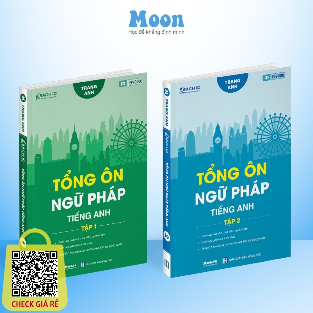 Bản đặc biệt Tổng ôn 30 chuyên đề ngữ pháp tiếng anh cô Trang anh 2023 moonbook