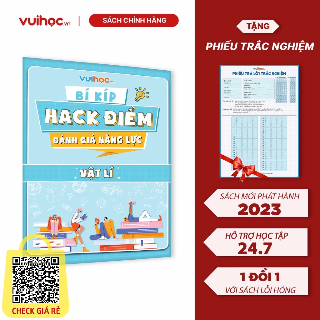 Bí Kíp Luyện Thi Đánh Giá Năng Lực ĐHQG Sổ Tay Hack Điểm Môn Vật Lý Ôn Thi Mới Nhất