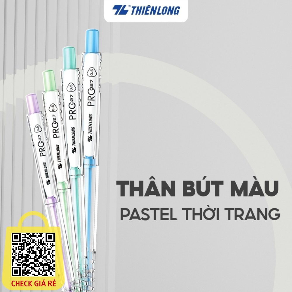 Bút Bi Pro 027 0.5 mm Thiên Long TL-105 Mực Xanh