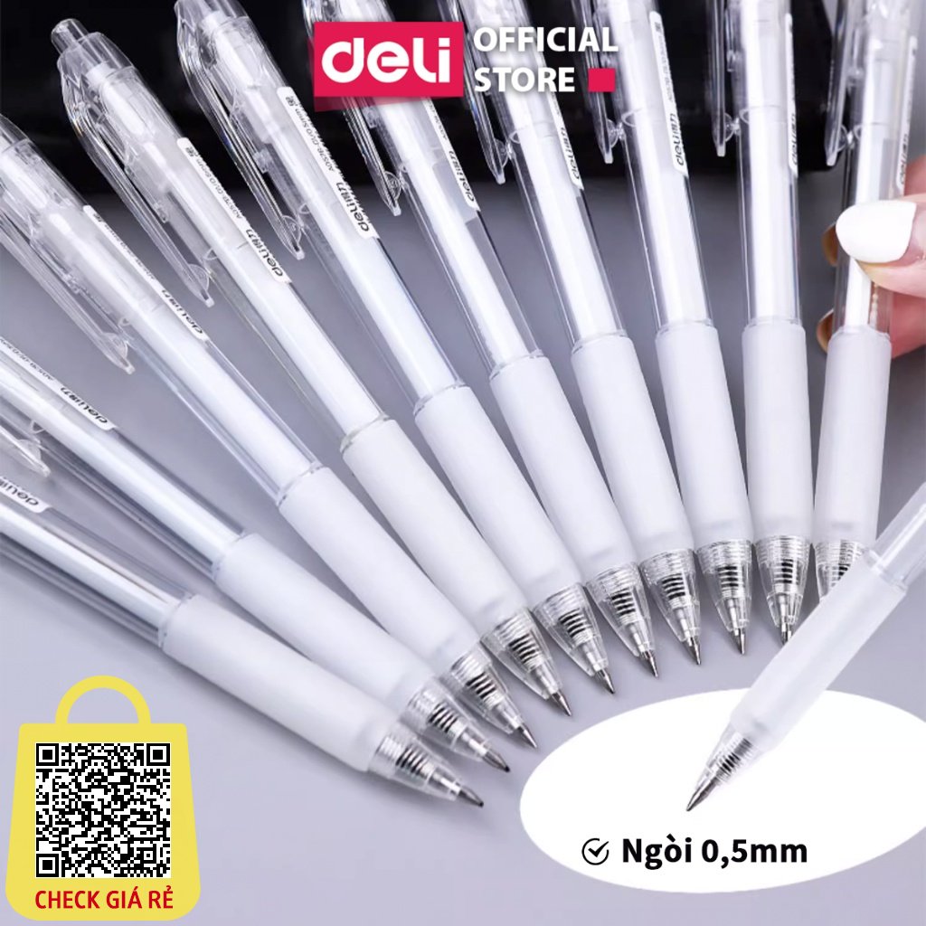 Bút Gel Bút Bi Nước Mực Màu Đen Phù Hợp Viết Sổ Calligraphy Ngòi 0.5mm Dành Cho Văn Phòng Học Sinh 1Chiếc