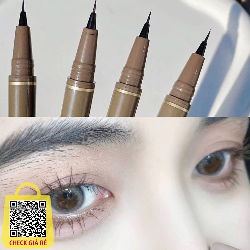 Bút kẻ mắt SUAKE dạng lỏng màu đen nhanh khô lâu trôi 1g