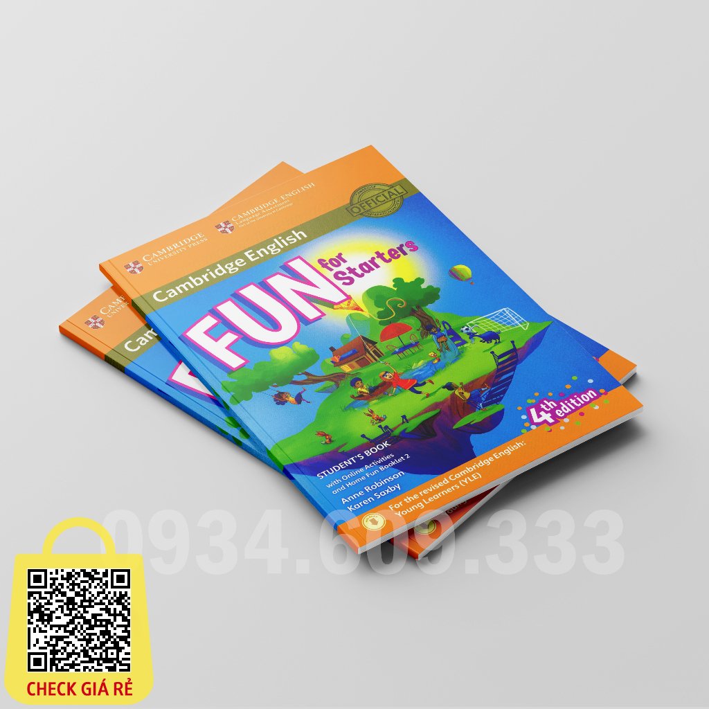 Cambridge English Fun For Starters Movers Flyers in mau dep tang file MP3