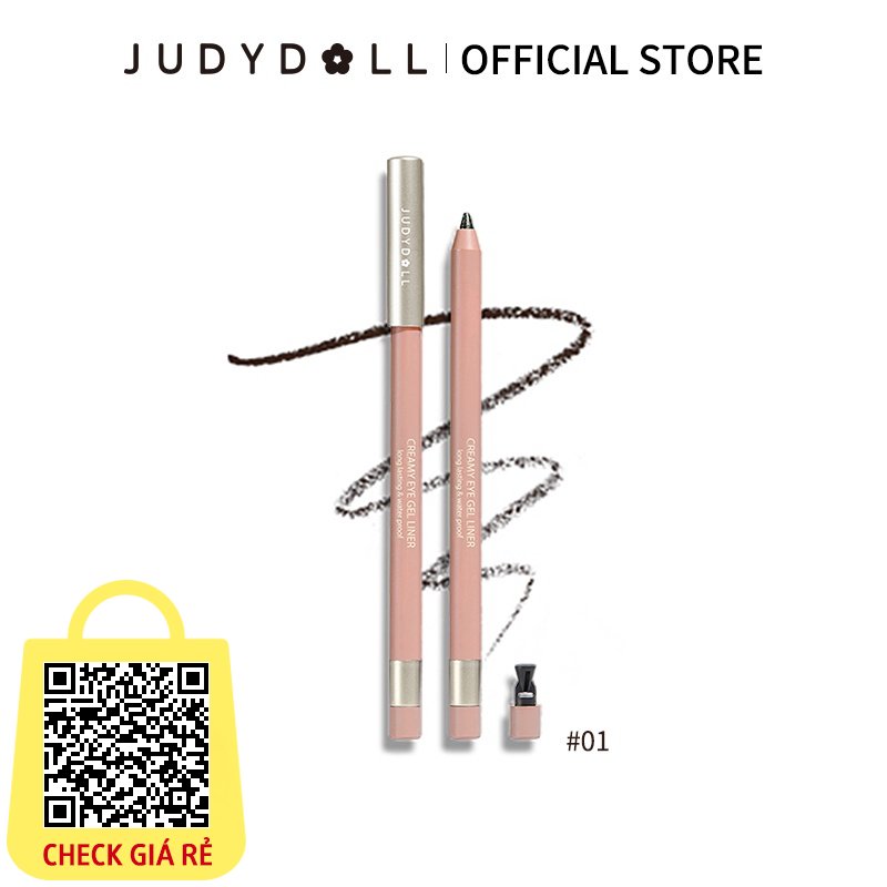 Chì kẻ mắt JUDYDOLL dạng kem gel chống thấm nước chống nhòe cao cấp 0.6g