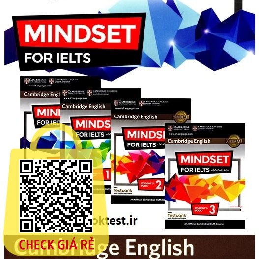 IN MÀU - Trọn bộ Mindset for IELTS in màu đẹp có file nghe MP3 - Khổ A4