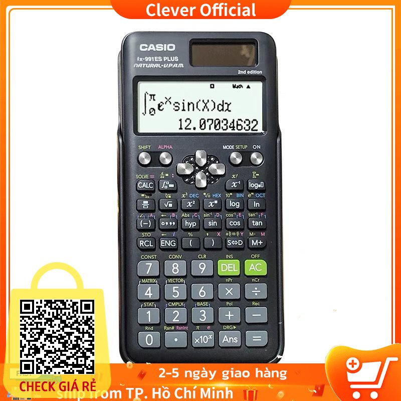 Máy Tính casio fx-991es plus Cho Học Sinh Trung Học