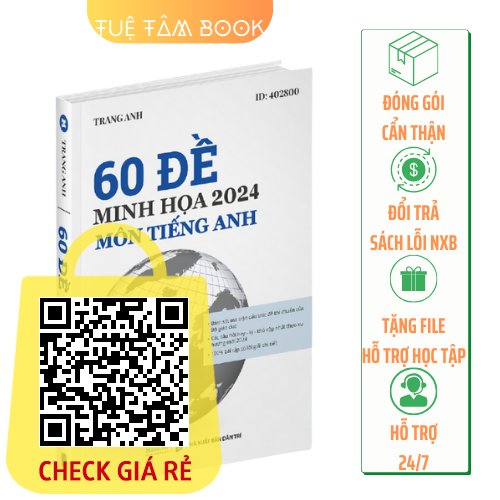 sach 60 de minh hoa 2024 mon tieng anh