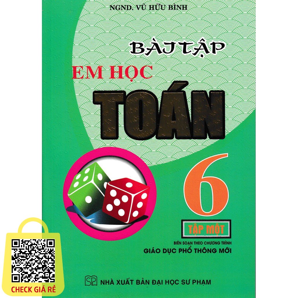 SÁCH - bài tập em học toán lớp 6 - tập 1 (biên soạn theo chương trình mới) - HAB