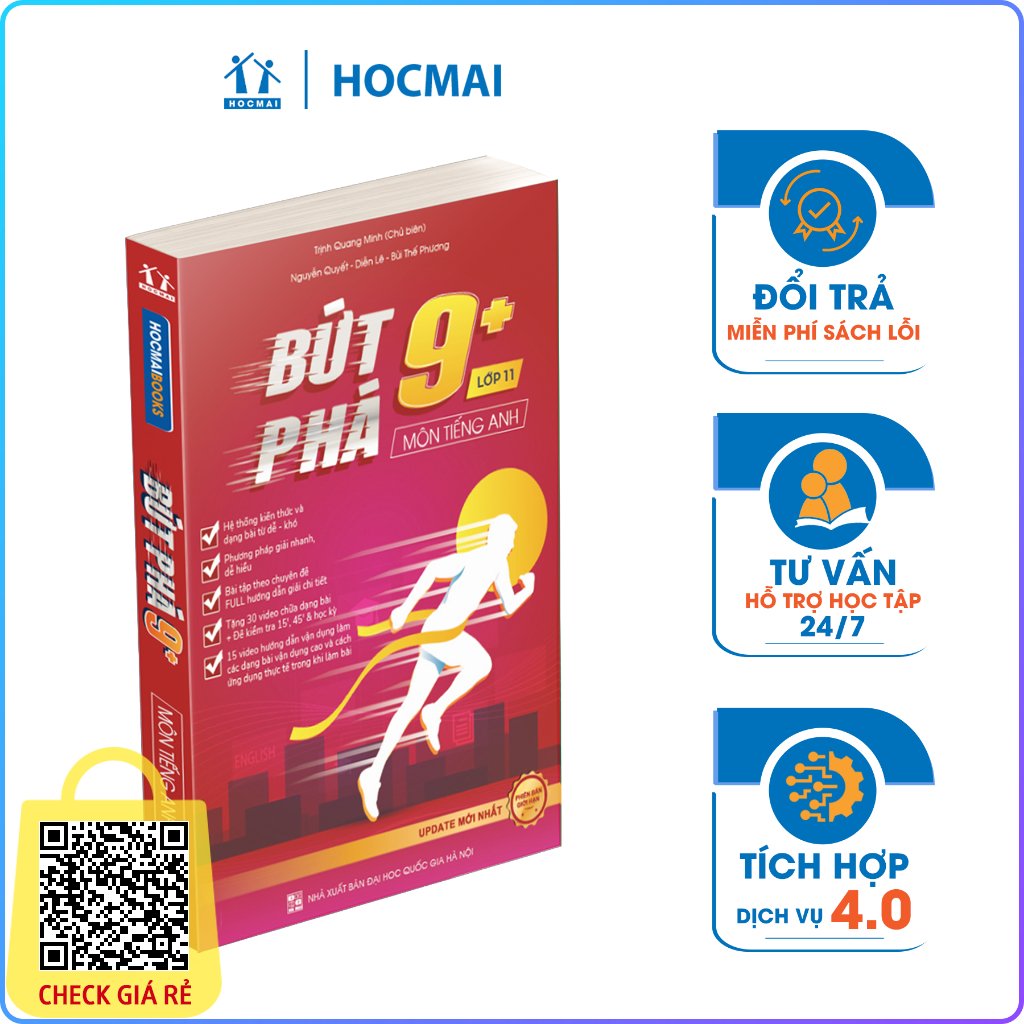 Sách Bứt phá 9+ môn Tiếng anh lớp 11 (Theo chương trình GDPT cũ)