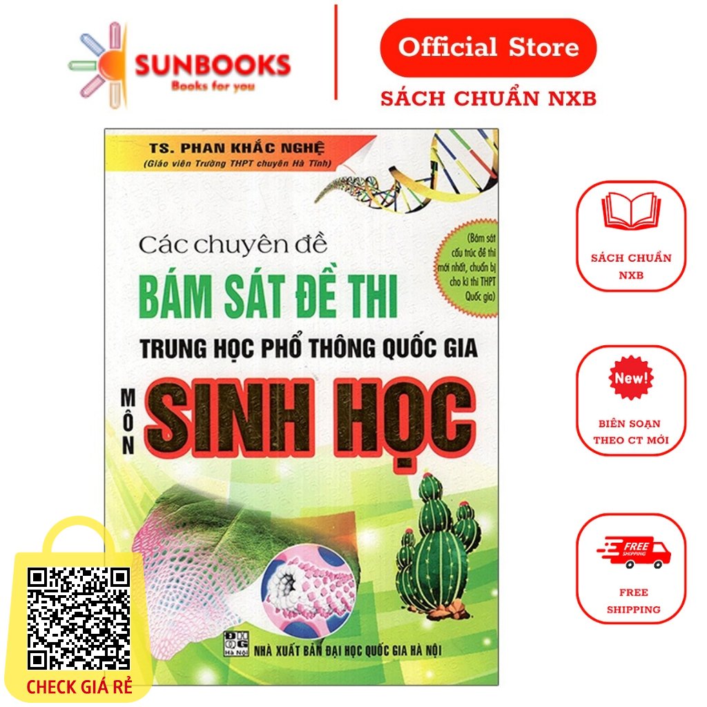 Sách Các Chuyên Đề Bám Sát Đề Thi THPT Quốc Gia Môn Sinh Học