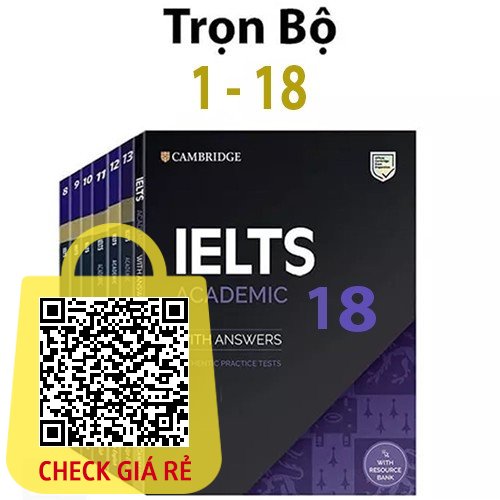 sach cambridge ielts academic le tron bo 18 cuon ngoai ngu tieng anh on thi ielts cambridge