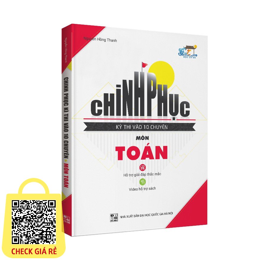 Sách - Chinh phục kì thi vào 10 CHUYÊN môn Toán - Ôn thi vào 10 chuyên - Chính hãng CCbook