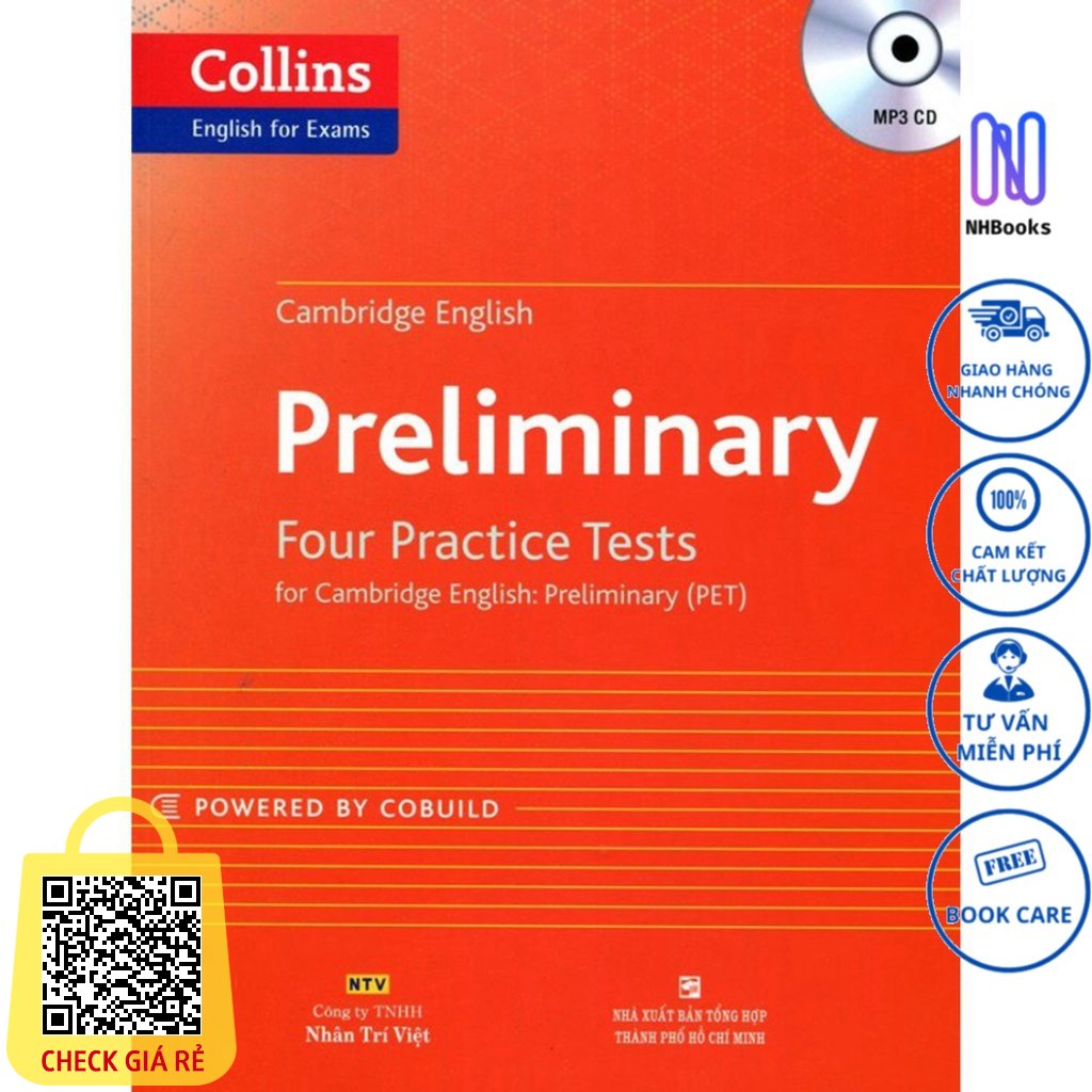 Sach Collins Cambridge EnglishPreliminary Kem CD NHBOOK NTV