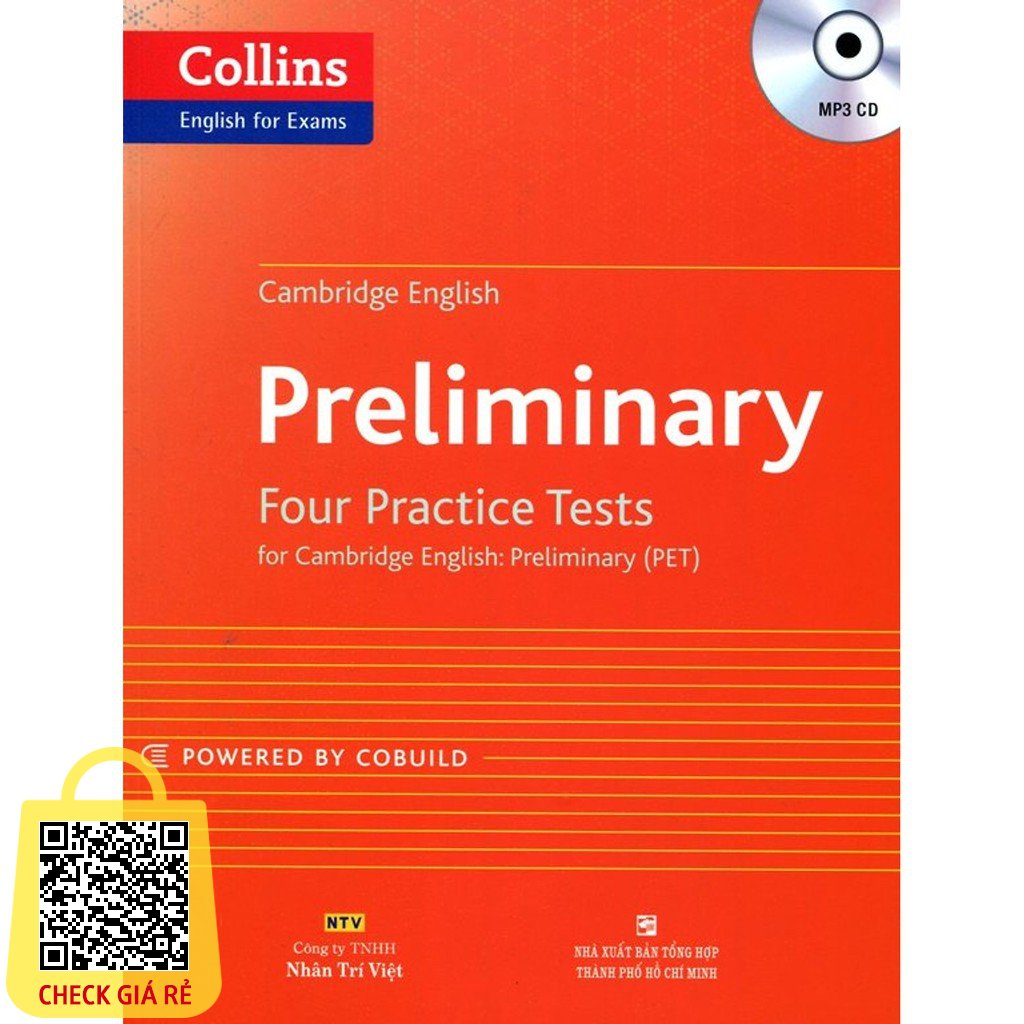 Sach Collins Cambridge EnglishPreliminary Kem CD NTV