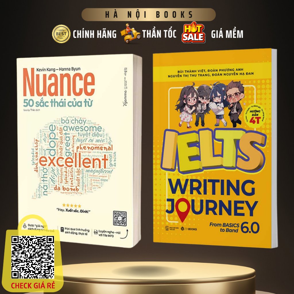 sach combo 2 cuon nuance 50 sac thai cua tu ielts writing journey from basics to band 6 0 zenbooks