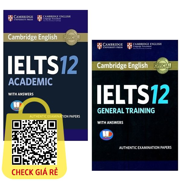 Sach Combo Cambridge Ielts 12 (Bo 2 Tap)