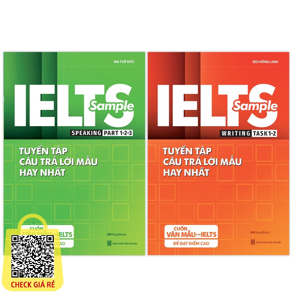 sach combo ielts sample writing 1 2 speaking 1 2 3 tuyen tap cau tra loi mau hay nhat