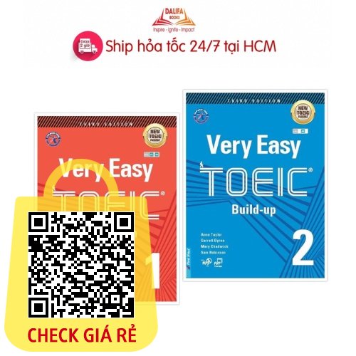 Sach Combo Very Easy Toeic 1 + Very Easy Toeic 2 FirstNews