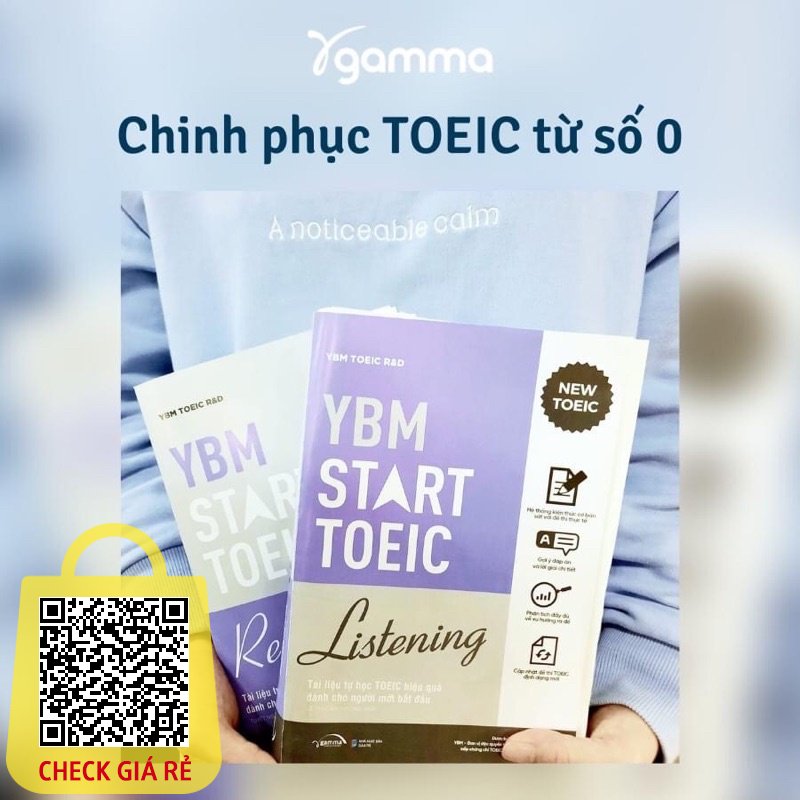 Sach Combo: YBM START TOEIC: Listening + Reading (Tai lieu tu hoc TOEIC hieu qua danh cho nguoi moi bat dau)