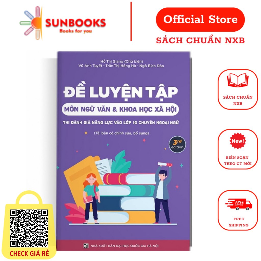 Sách Đề Luyện Tập Môn Ngữ Văn Và Khoa Học Xã Hội Thi Đánh Giá Năng Lực Vào 10 Chuyên Ngoại Ngữ