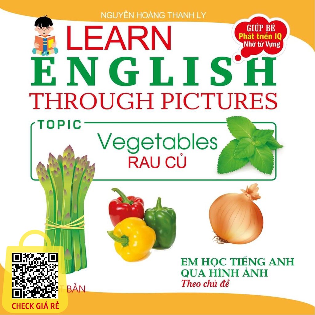 SÁCH - Em Học Tiếng Anh Qua Hình Ảnh - Rau củ