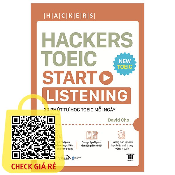Sach Hackers Toeic Start Listening 279k 30 Phut Tu Hoc Toeic Moi Ngay