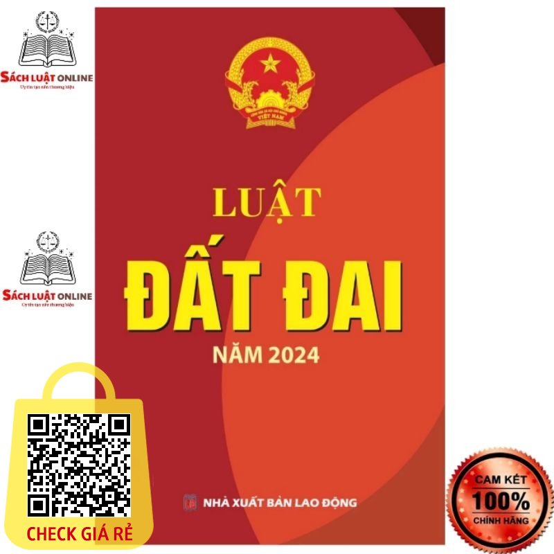[Mã giảm 37%] Sách Luật đất đai