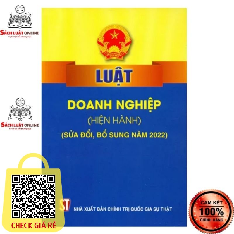 Sách Luật Doanh nghiệp (Hiện hành) (NXB Chính trị quốc gia Sự thật)