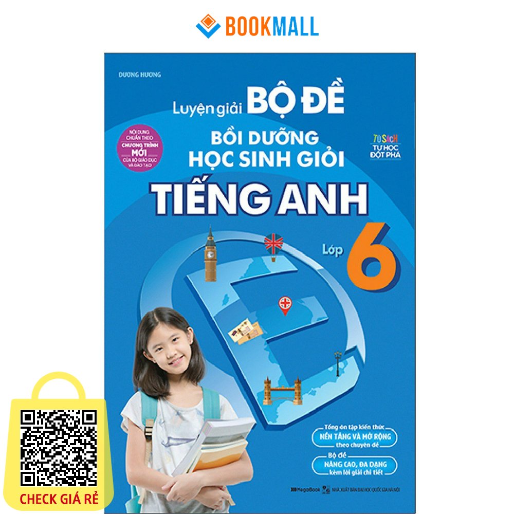 Sách Megabook Luyện Giải Bộ Đề Bồi Dưỡng Học Sinh Giỏi Tiếng Anh Lớp 6