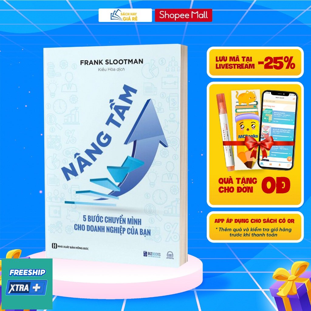 Sách Nâng Tầm - 5 Bước Chuyển Mình Cho Doanh Nghiệp Của Bạn - Bizbooks