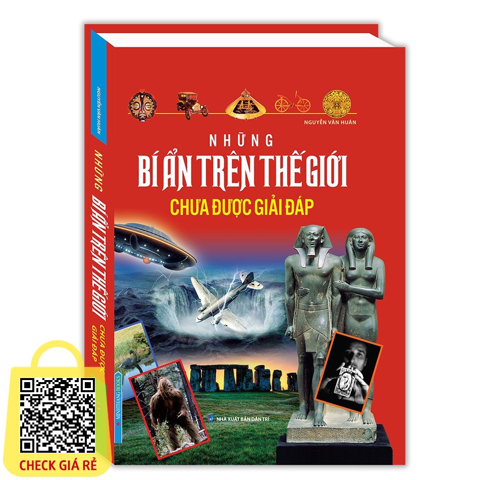 Sách - Những bí ẩn trên thế giới chưa được giải đáp(bìa cứng) Tặng Kèm Bookmark