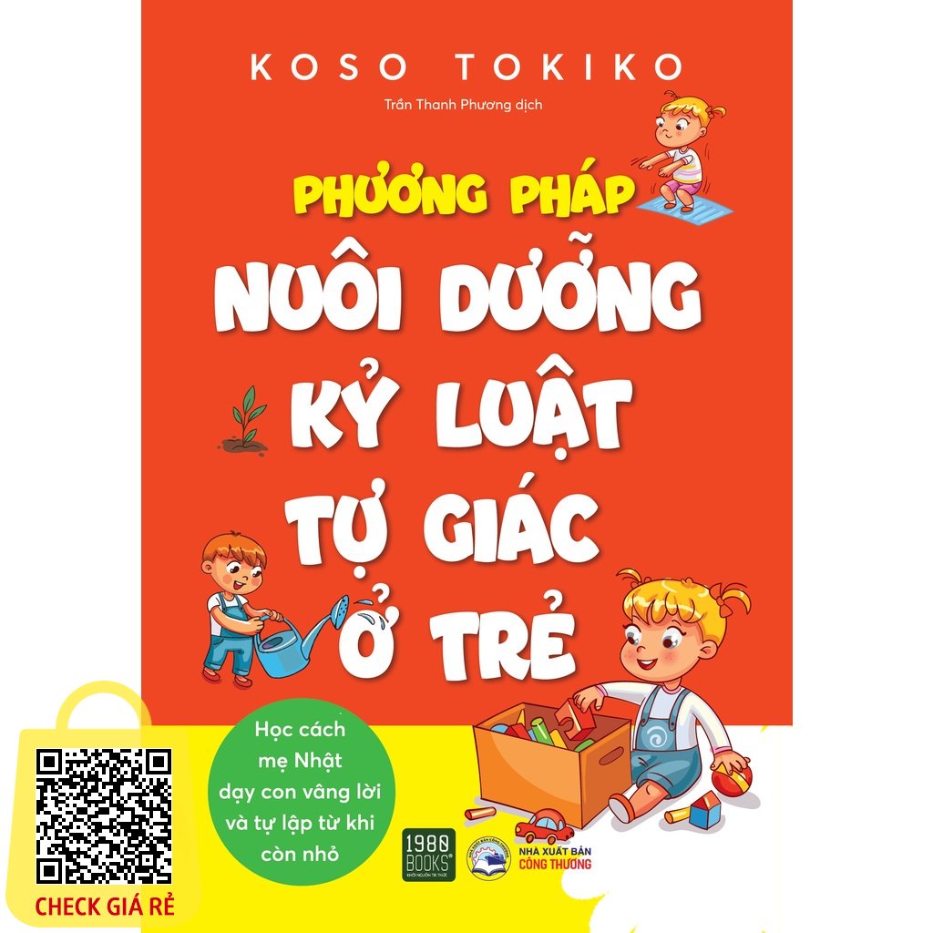 Sách Phương pháp nuôi dưỡng kỷ luật tự giác ở trẻ Koso Tokiko 1980BOOKS HCM