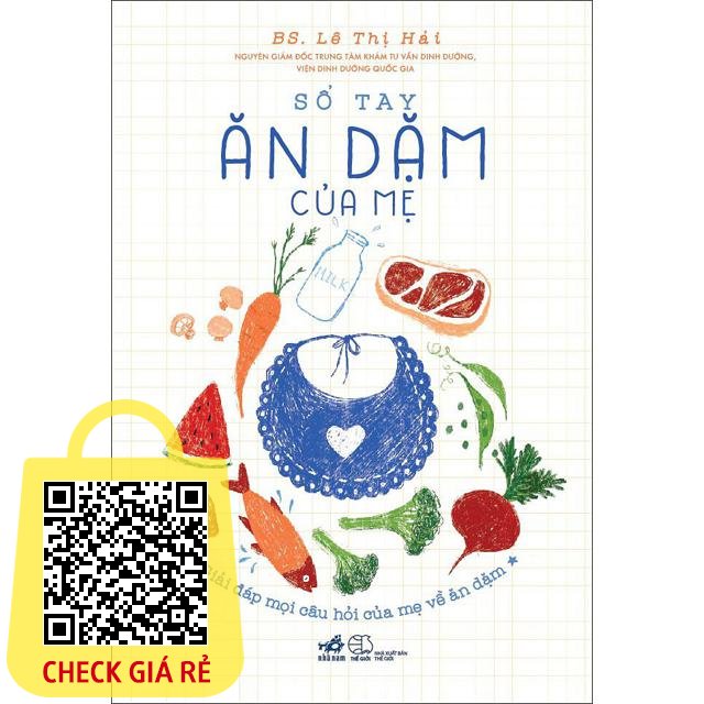 Sách Sổ tay ăn dặm của mẹ (có kèm thực đơn ăn dặm) Tái Bản 2018